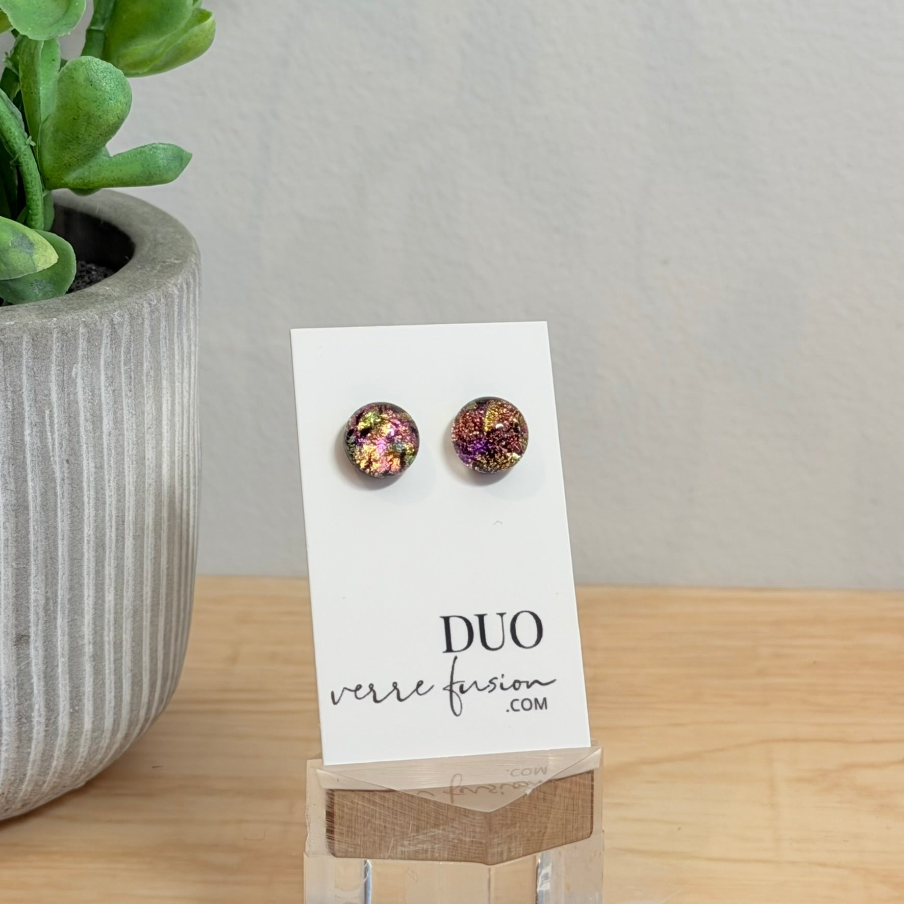 #12 Boucles d'oreilles sur tige