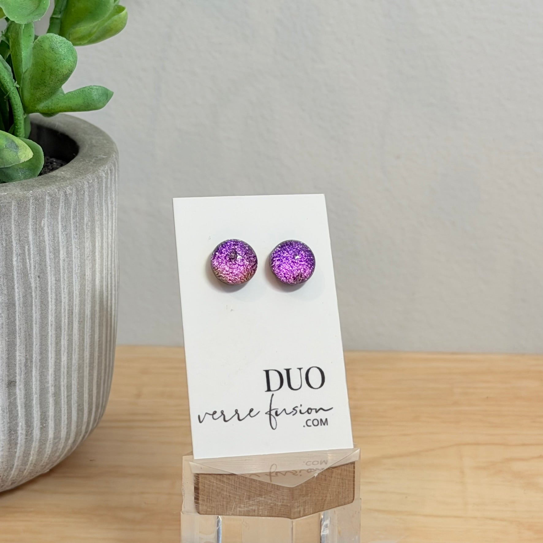 #14 Boucles d'oreilles sur tige