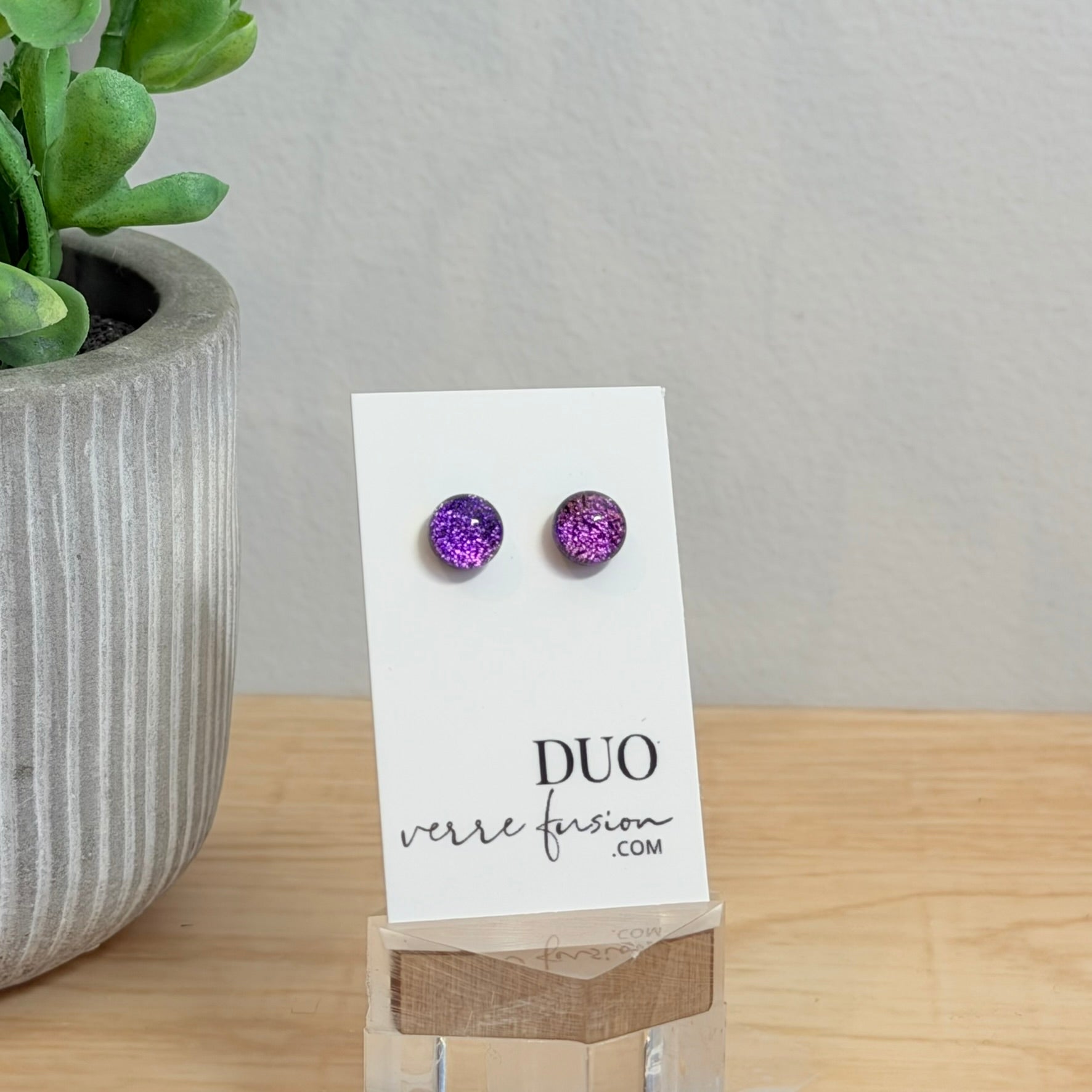 #17 Boucles d'oreilles sur tige