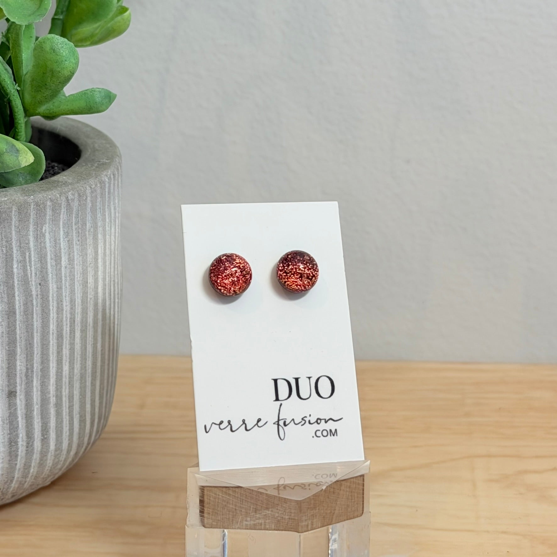 #24 Boucles d'oreilles sur tige