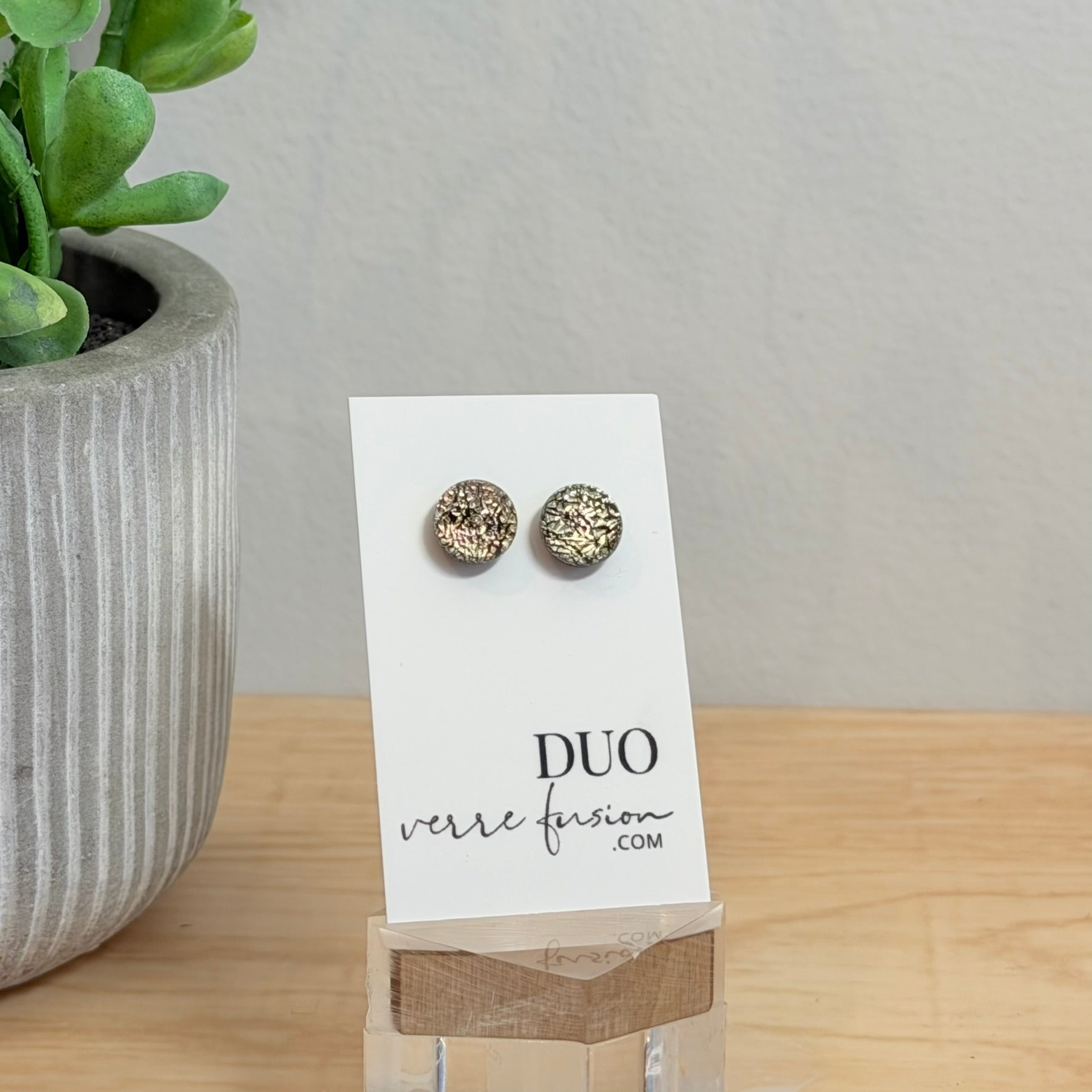 #27 Boucles d'oreilles sur tige