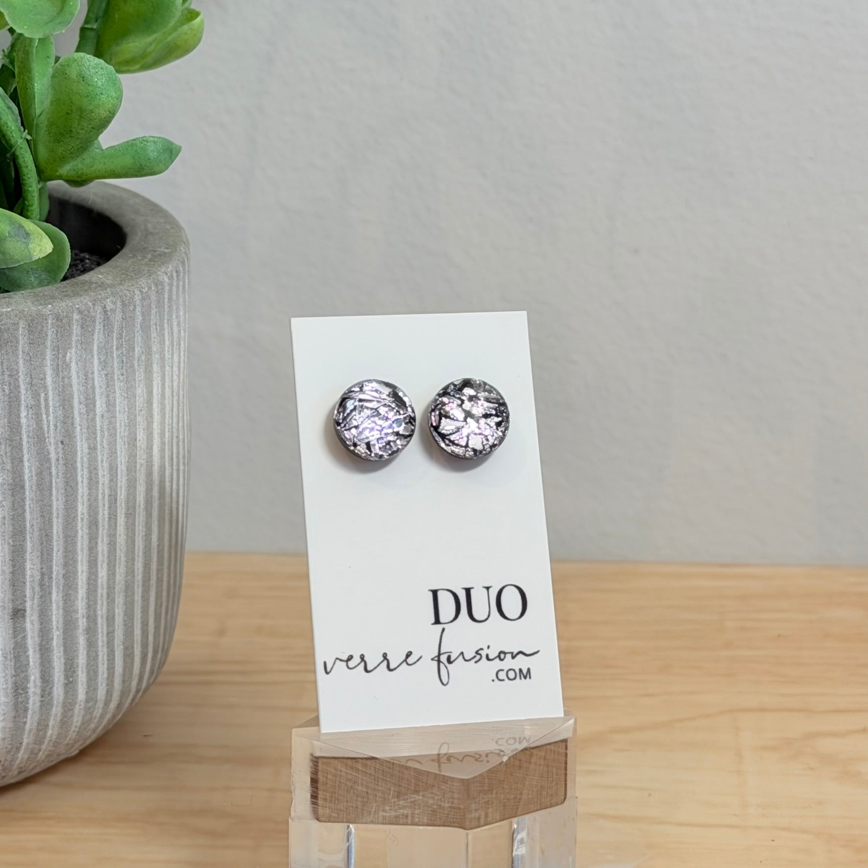 #32 Boucles d'oreilles sur tige