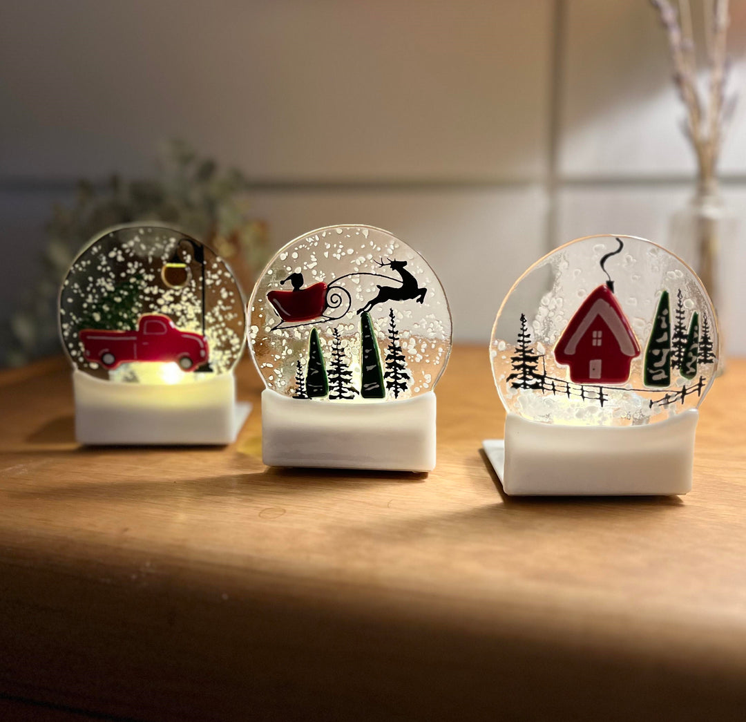 Boule de neige / Snow globe - POCHE DE CADEAU