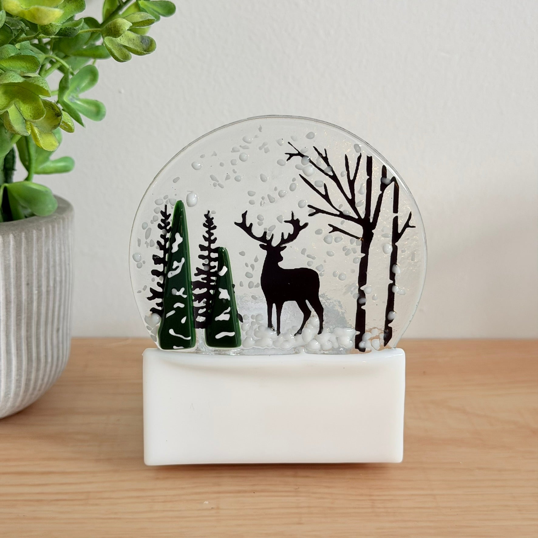Boule de neige / Snow globe - CHEVREUIL
