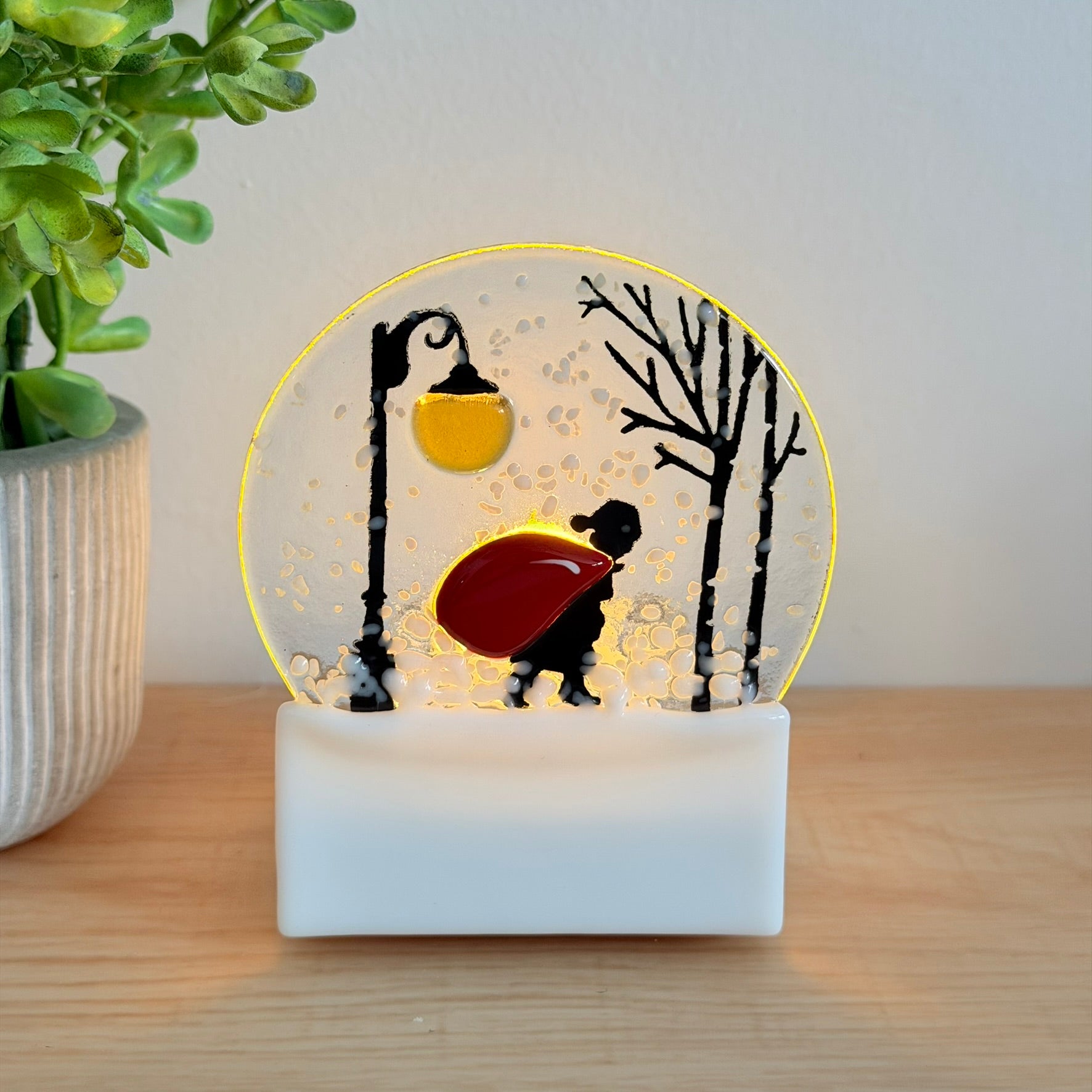 Boule de neige / Snow globe - POCHE DE CADEAU