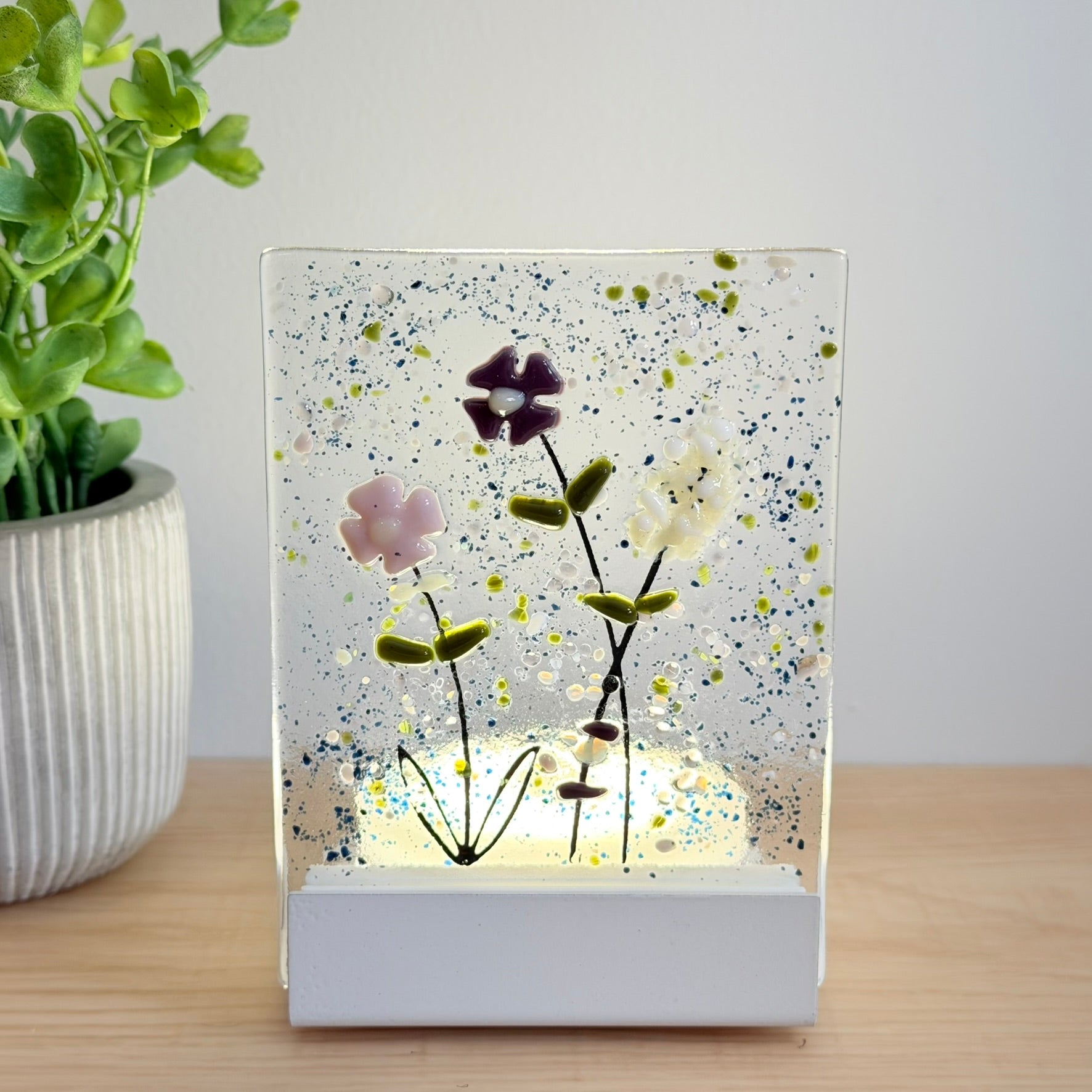 8. Veilleuse florale