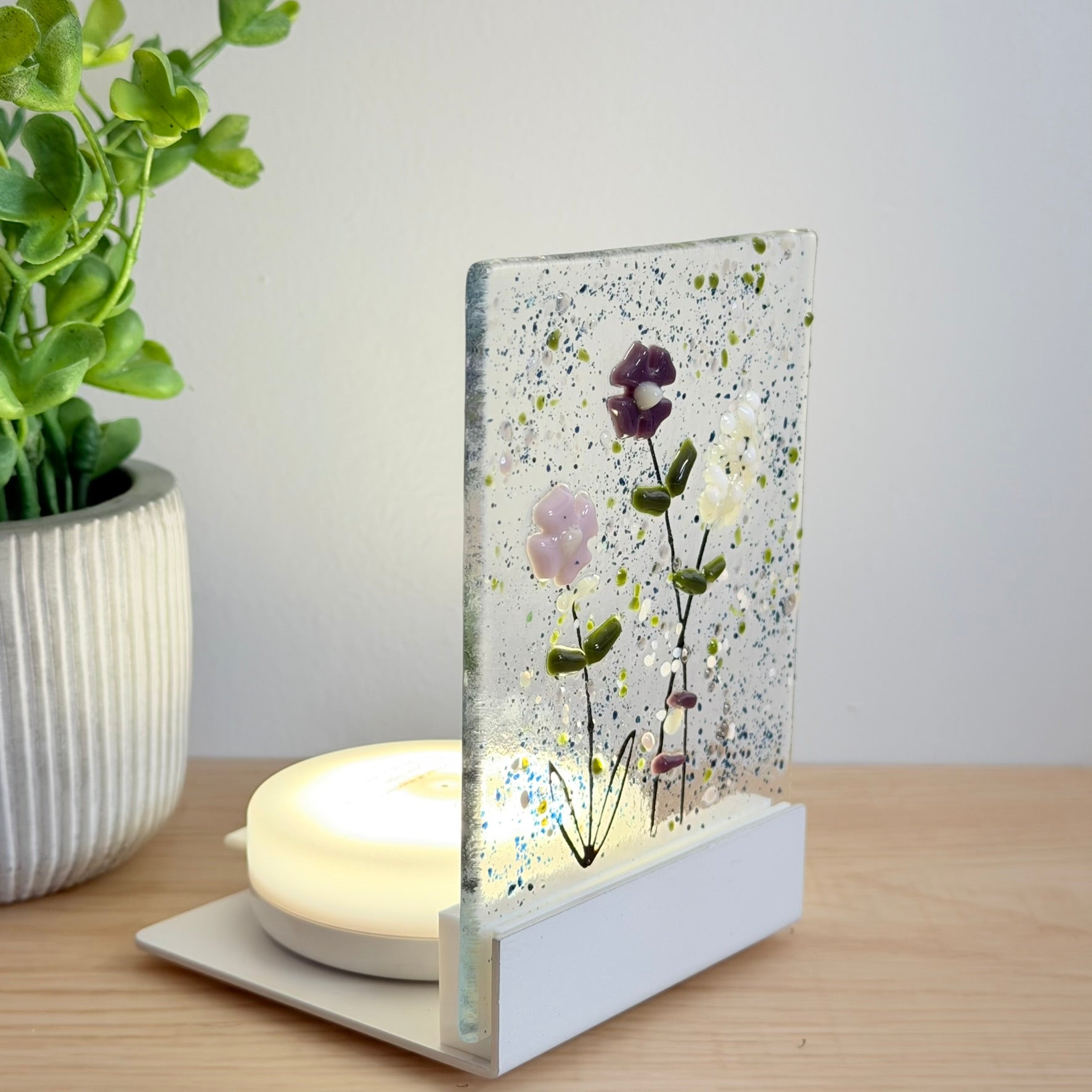 8. Veilleuse florale