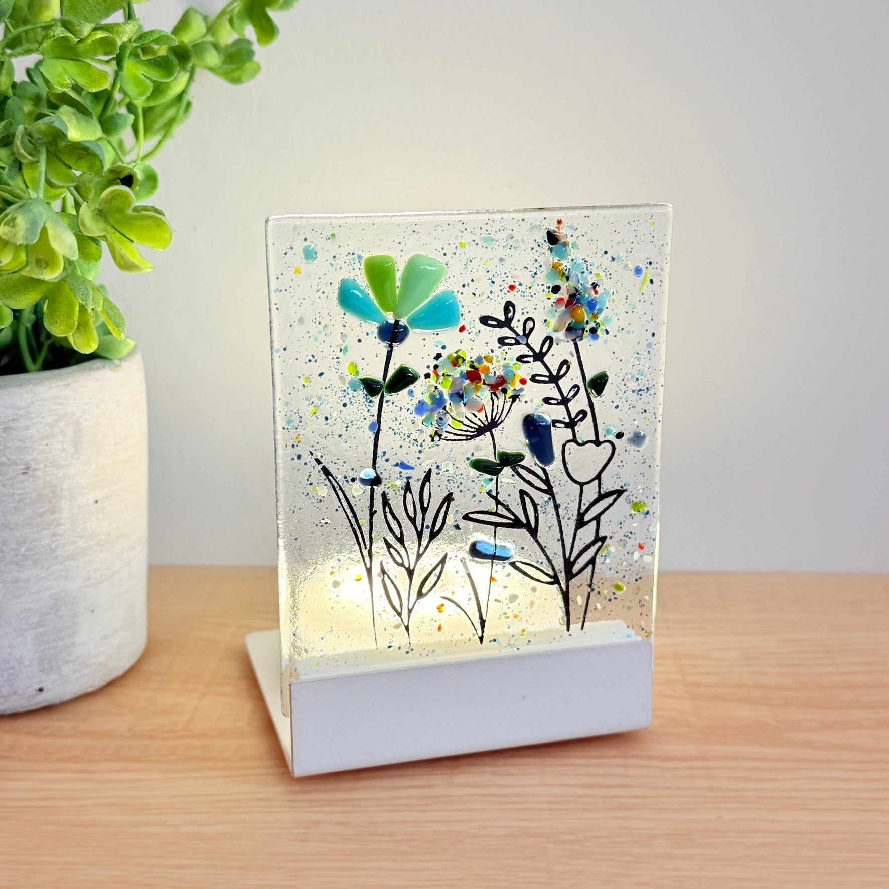 12. Veilleuse florale