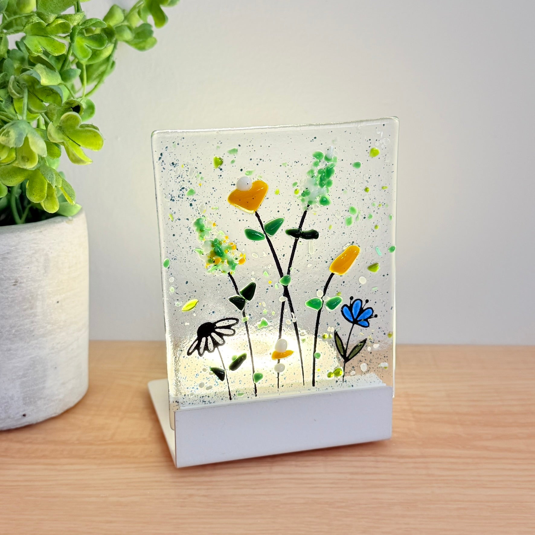 24. Veilleuse florale