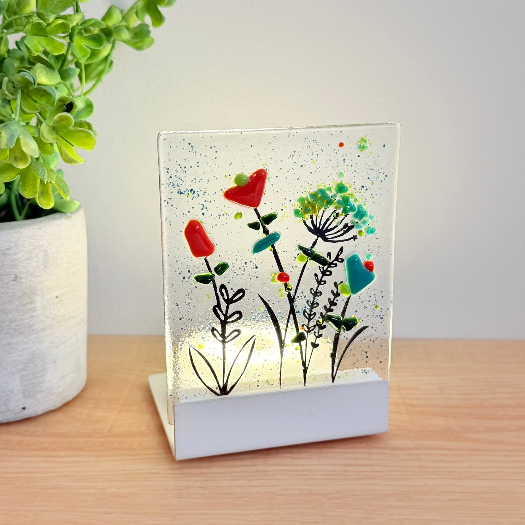 23. Veilleuse florale