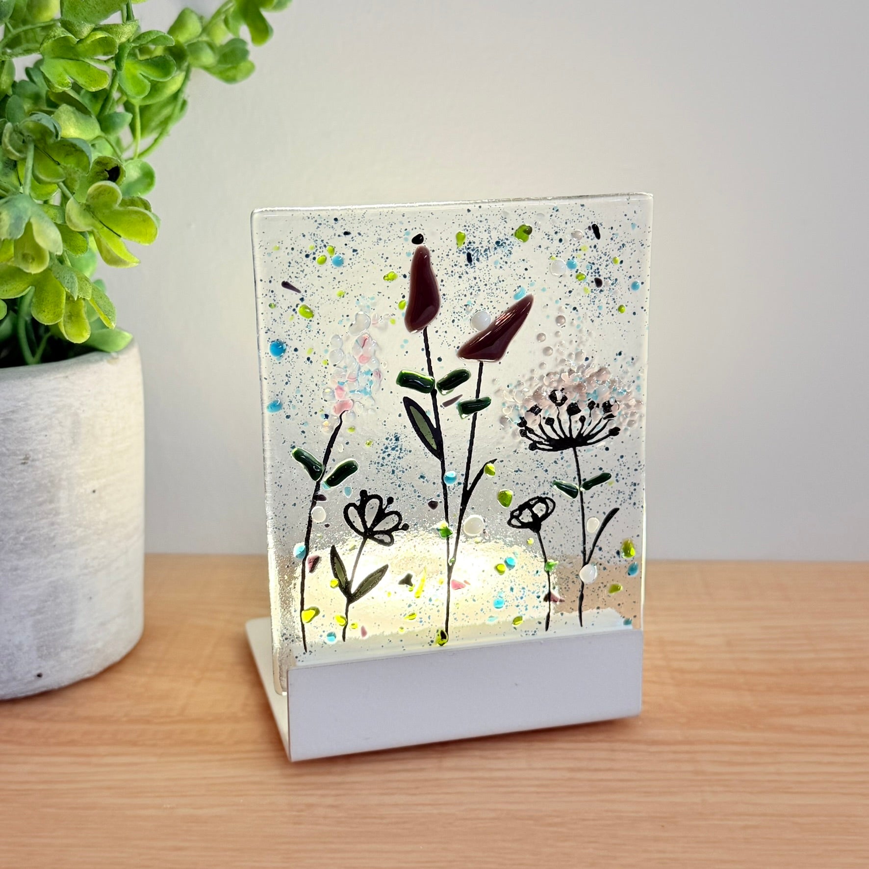 16. Veilleuse florale