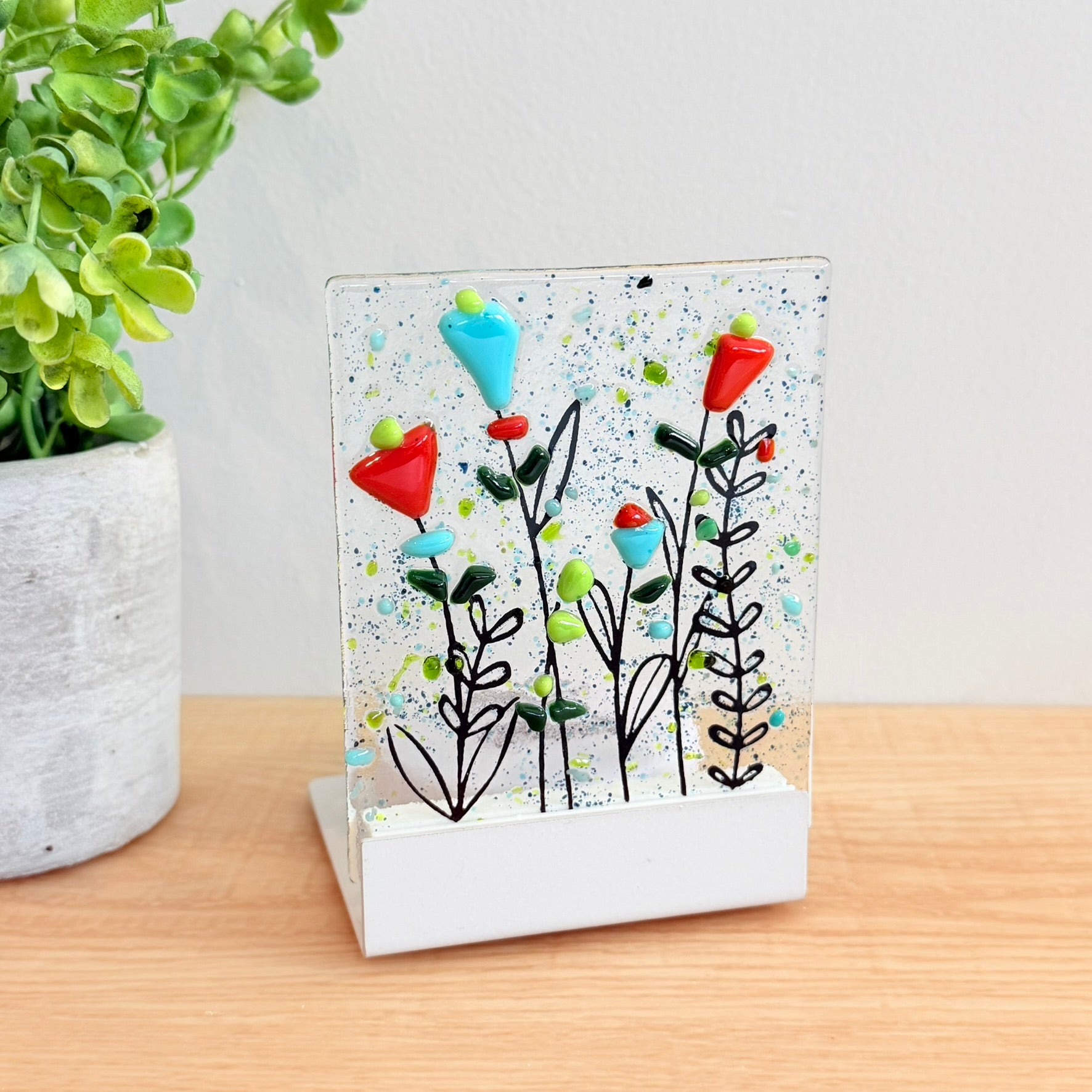 18. Veilleuse florale