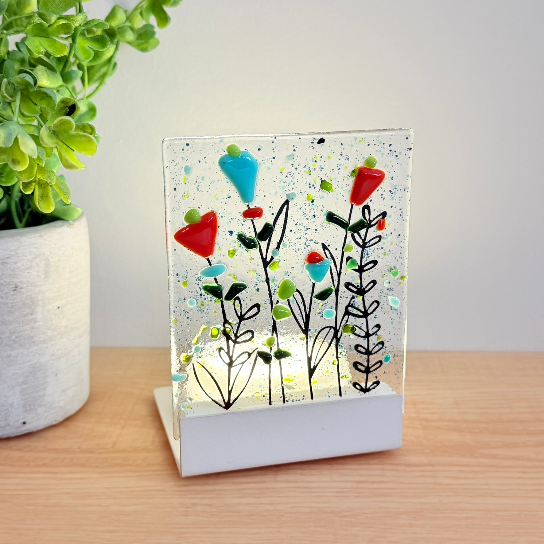 18. Veilleuse florale