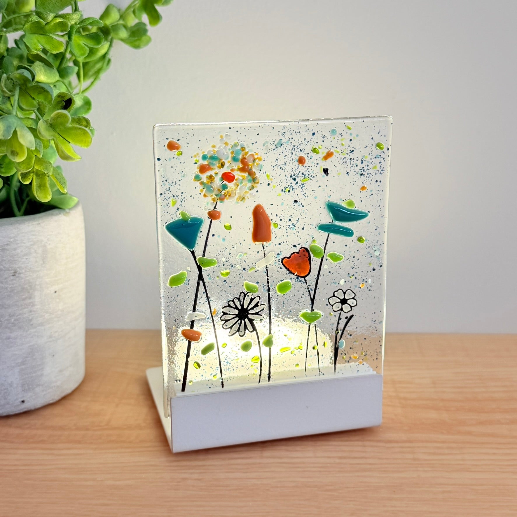 21. Veilleuse florale