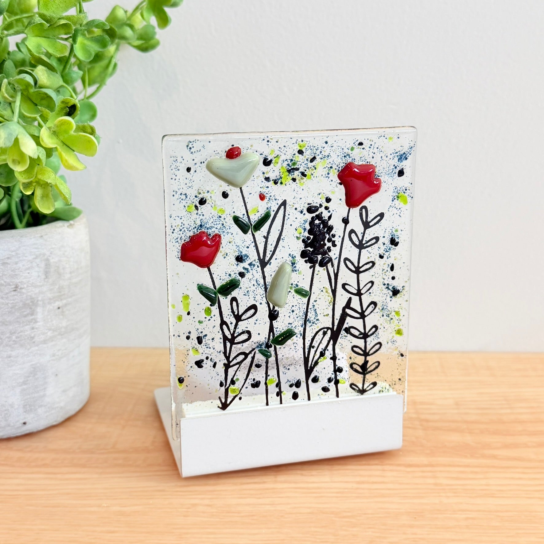 14. Veilleuse florale