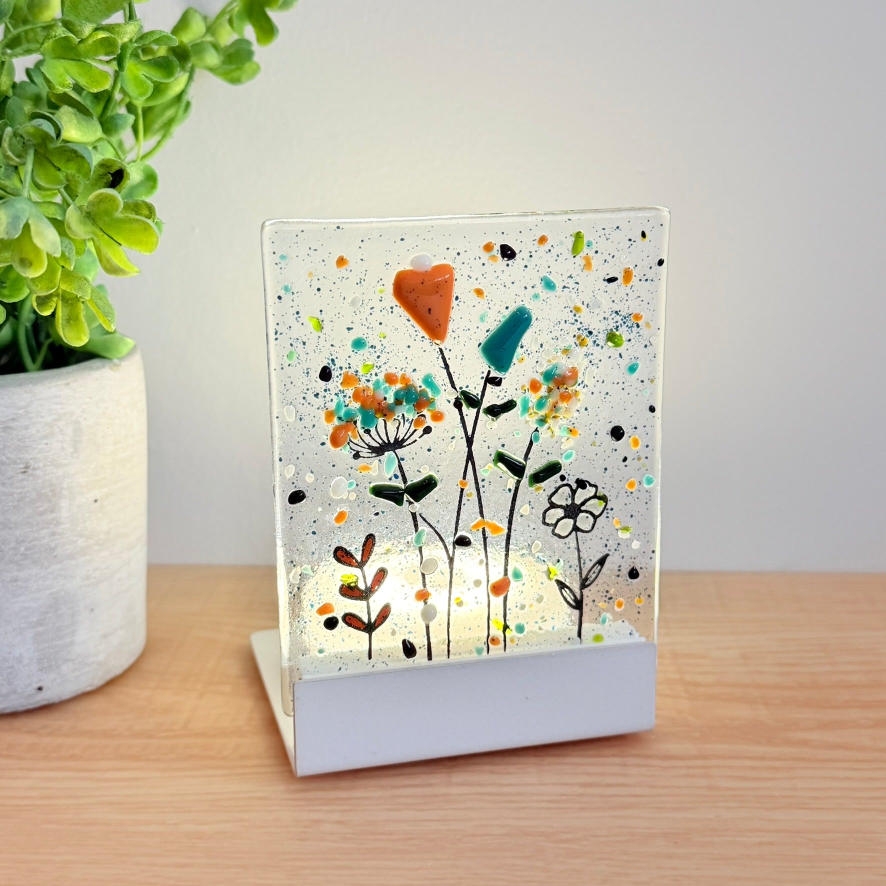 19. Veilleuse florale