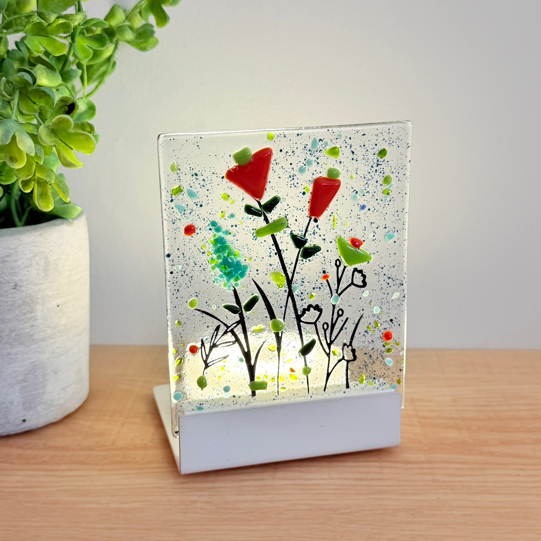 17. Veilleuse florale