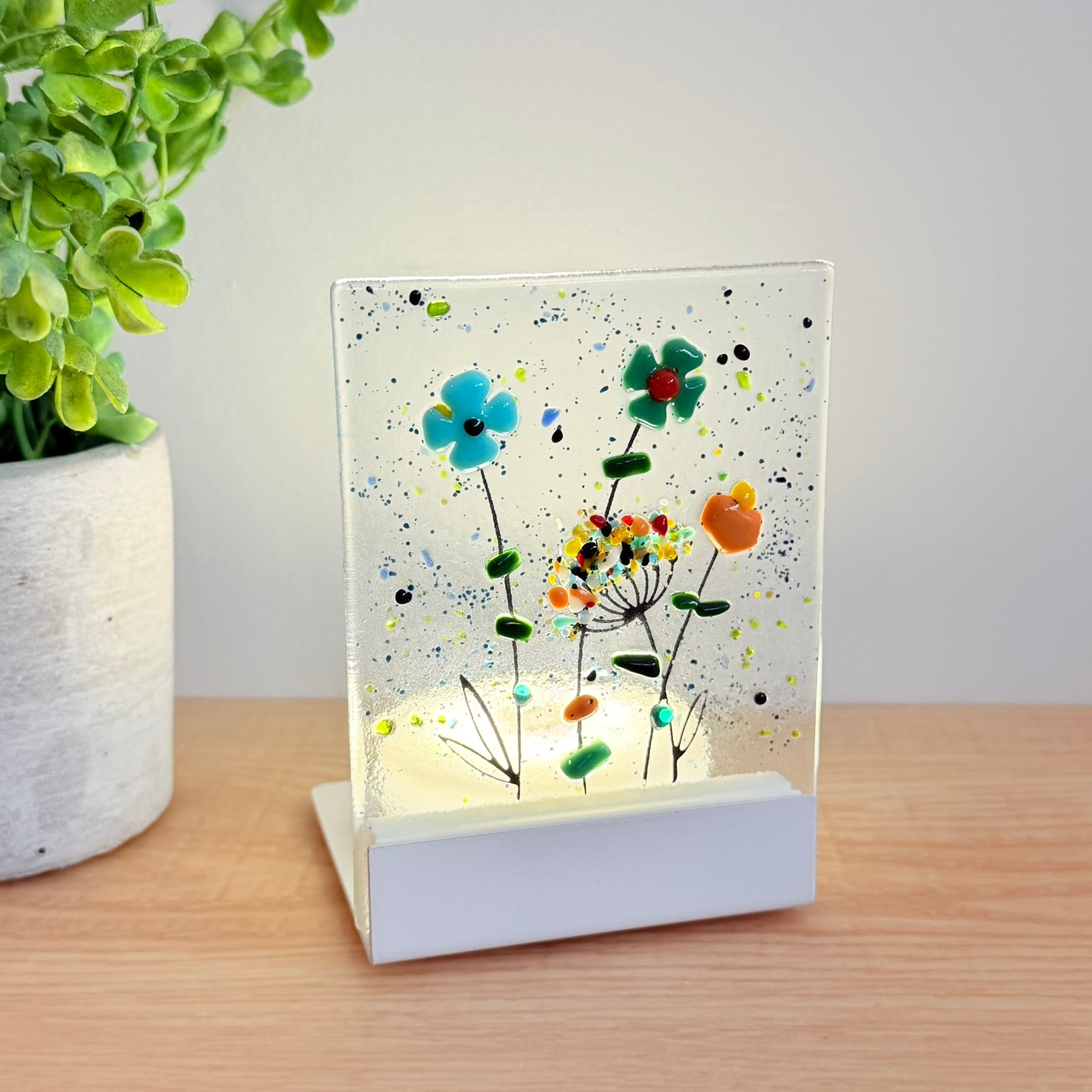 25. Veilleuse florale