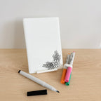 Bloc-notes réutilisable - FLEUR