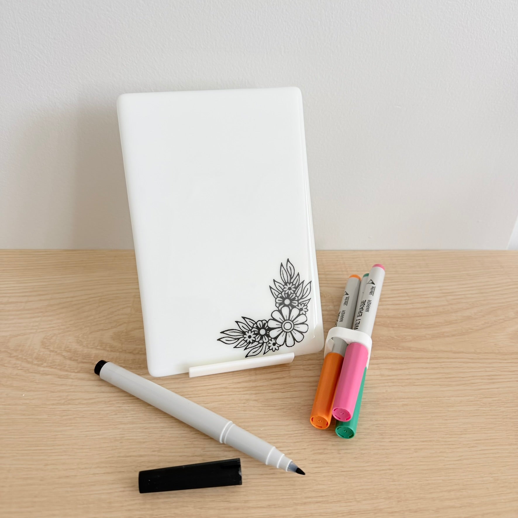 Bloc-notes réutilisable - FLEUR