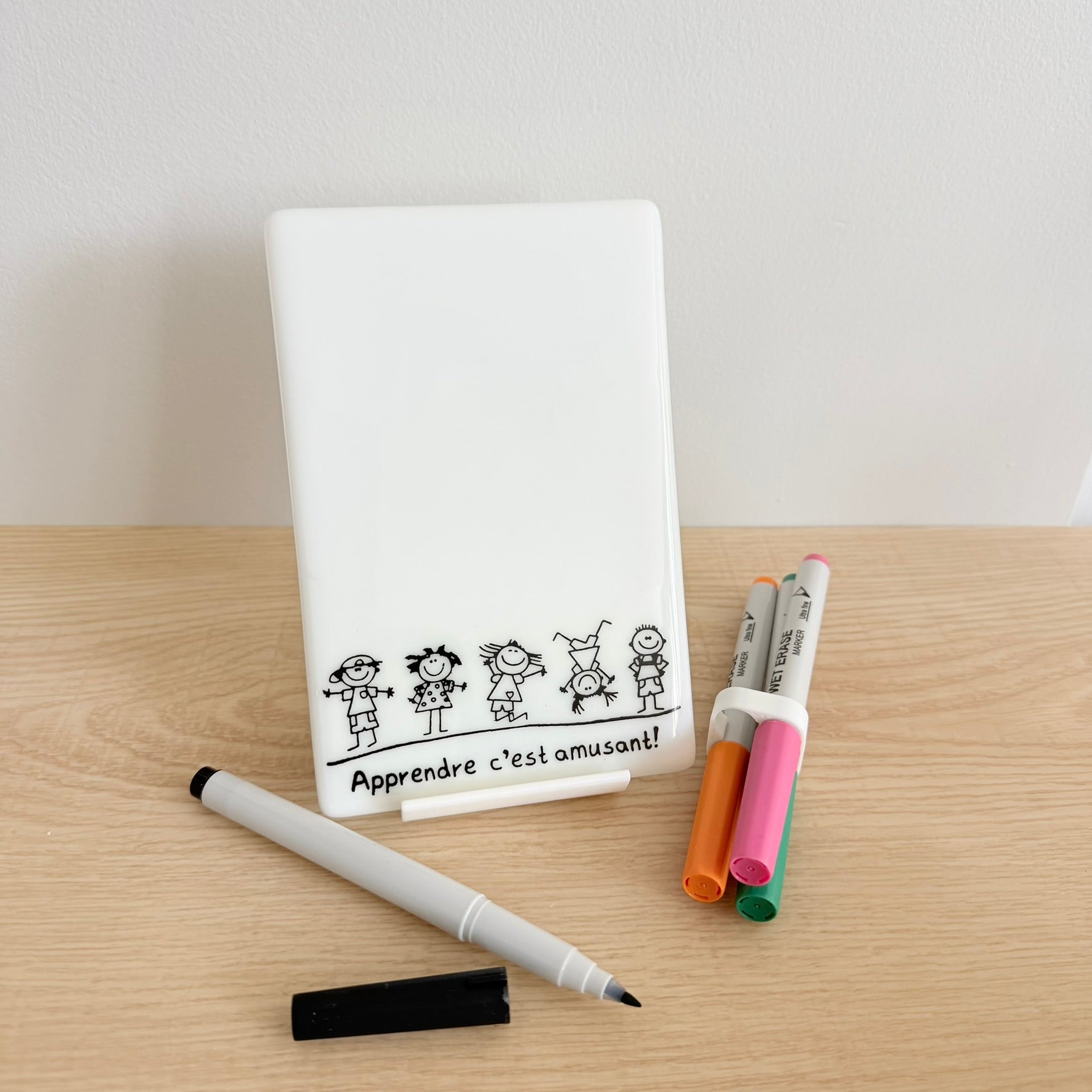 Bloc-notes réutilisable - APPRENDRE C'EST AMUSANT!