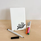 Bloc-notes réutilisable - PIANO FLEUR