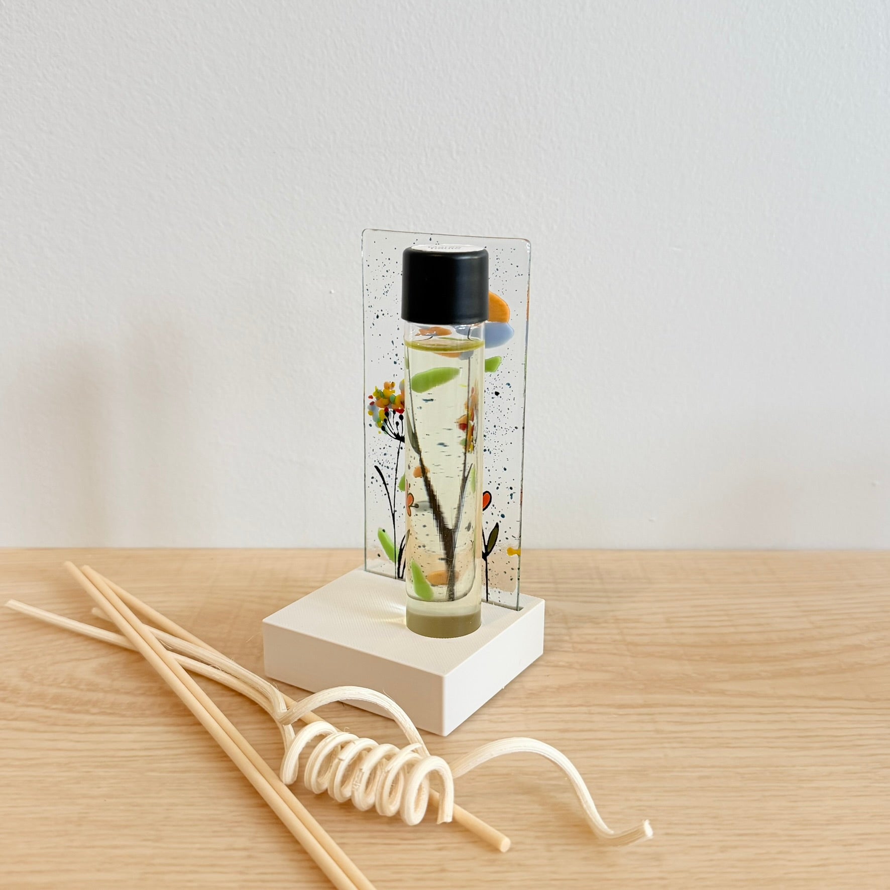 Diffuseur à roseaux -  FLEUR orange