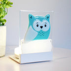 Veilleuse - HIBOU TURQUOISE