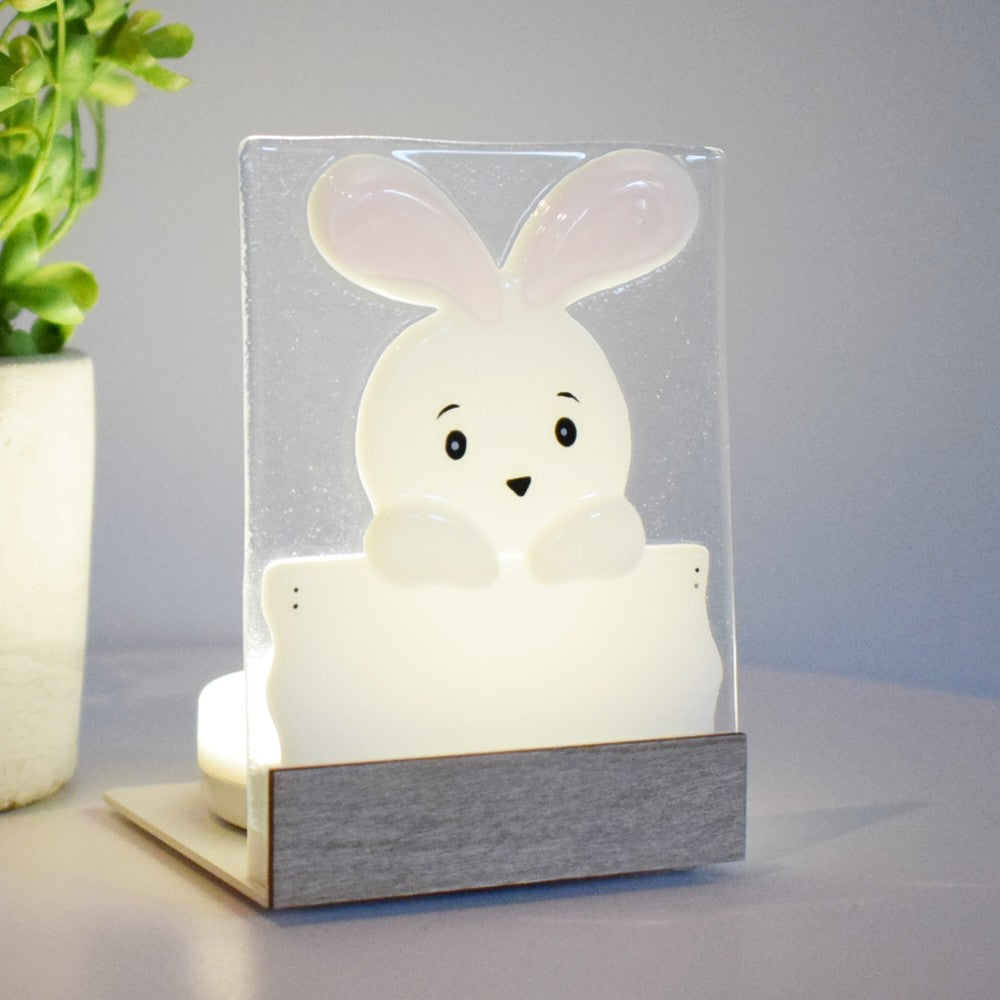 Veilleuse - LAPIN ROSE