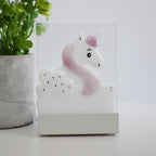 Veilleuse - LICORNE ROSE