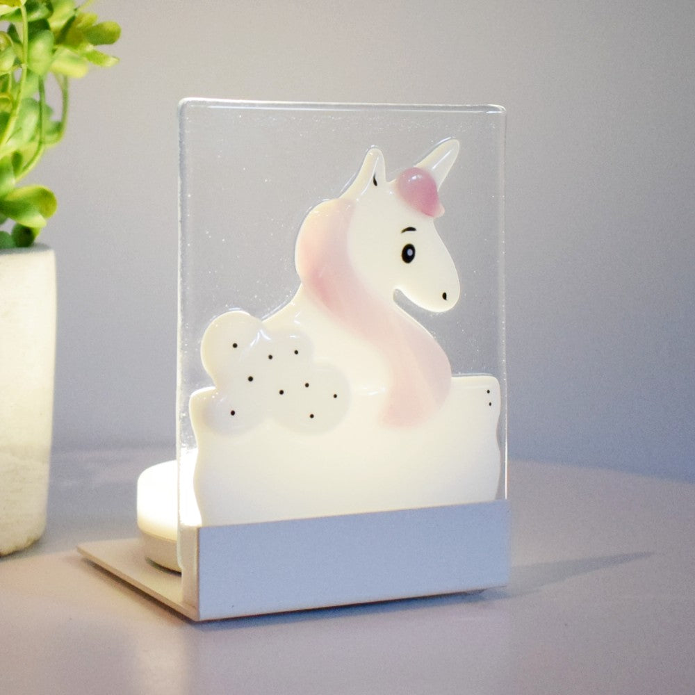 Veilleuse - LICORNE ROSE