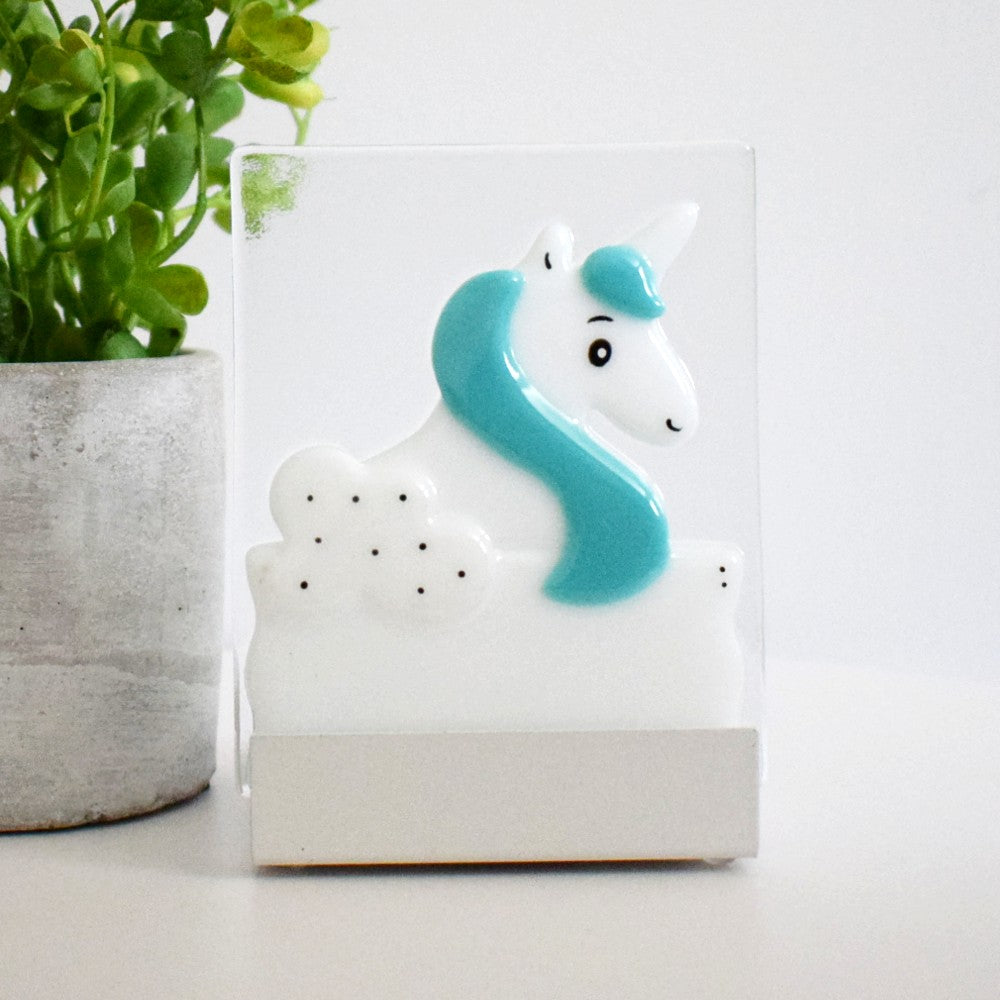 Veilleuse - LICORNE TURQUOISE