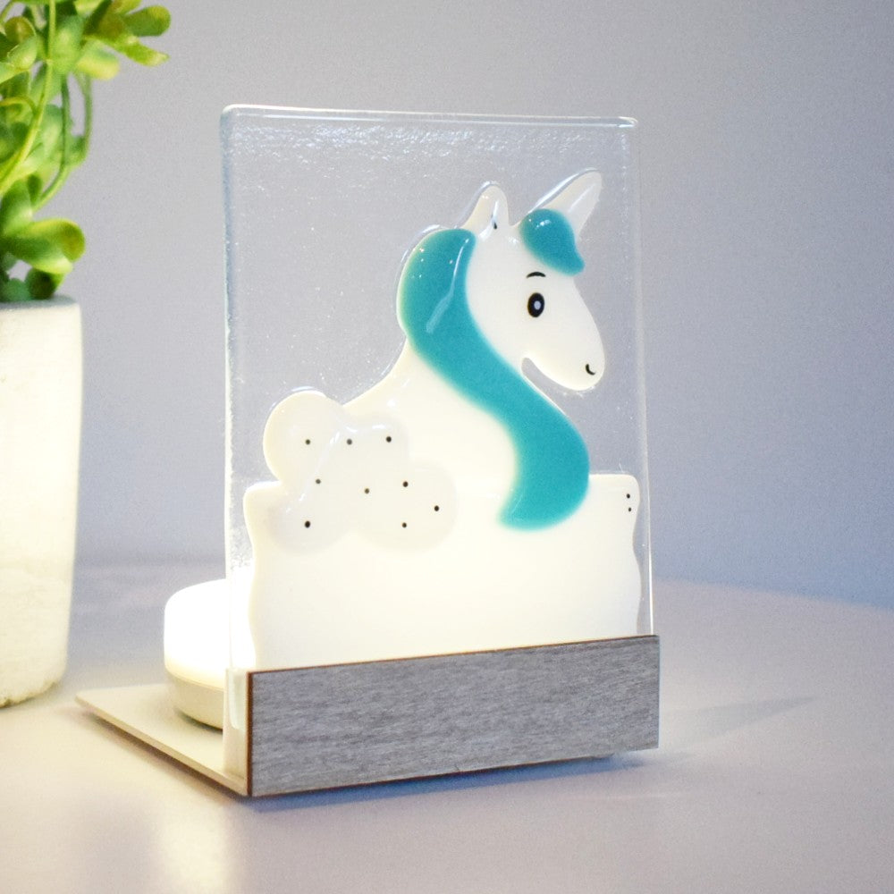 Veilleuse - LICORNE TURQUOISE