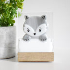 Veilleuse - RENARD GRIS