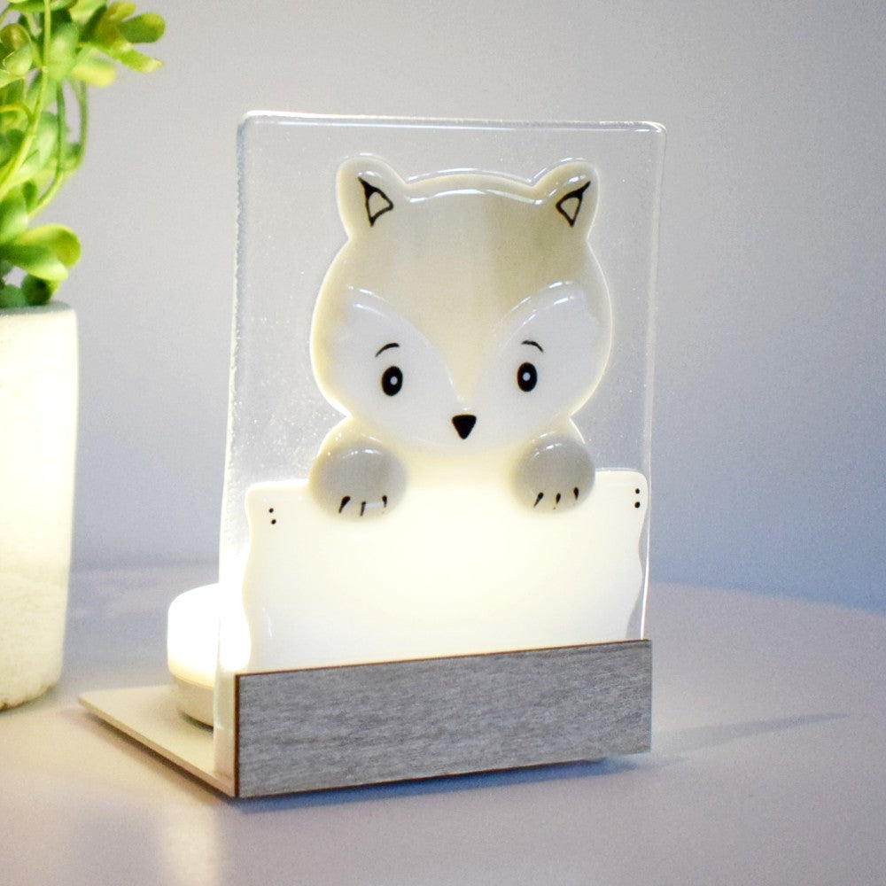 Veilleuse - RENARD GRIS