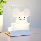 Veilleuse - SOURIS ROSE