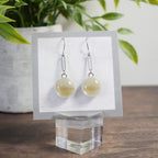 Boucle d'oreille barre - opalart naturel