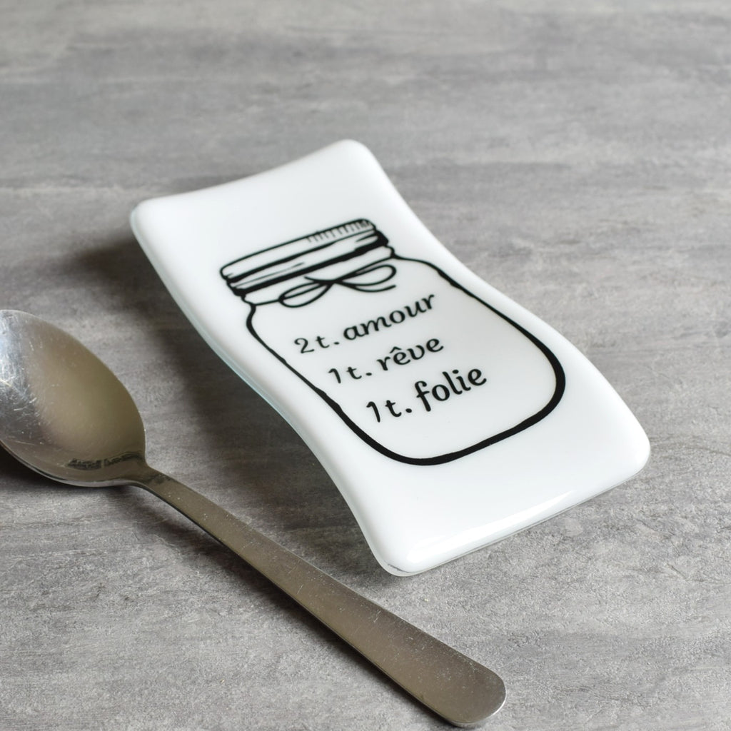 REPOSE CUILLÈRE - Pot masson